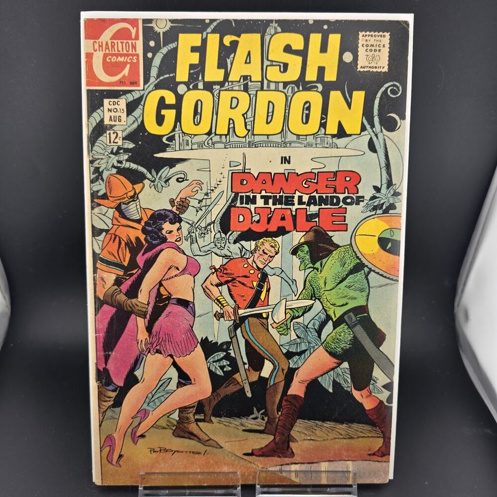 Vintage 1969 FLASH GORDON #15 Charlton Comics Silver Age Comic Book